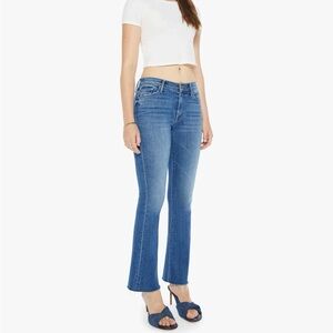 MOTHER Blue Highlander Bootcut Jeans